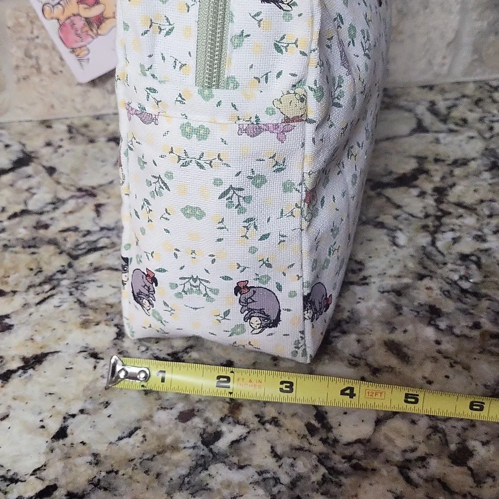 Winnie The Pooh Bag Wallet  Zip Pounch Bundle